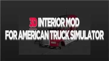 [ATS] 3D INTERIOR MOD v1.50