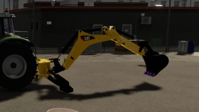 Backhoe for tractor 3-point hitch BETA v1.0.0.0