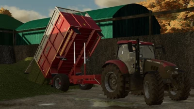 Broughan 1 Axle Grain / Silage Trailer v1.0.0.0