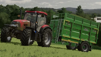 Broughan 1 Axle Grain / Silage Trailer v1.0.0.0