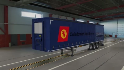 Caledonian MacBrayne Curtainsider Skin 1.50