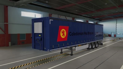 Caledonian MacBrayne Curtainsider Skin v1.0