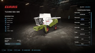 Claas Tucano 560-580 v1.2.0.0