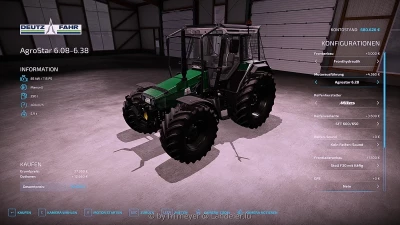 Deutz AgroStar 6x8 (6.08 - 6.38 spezial) v1.3.3.0