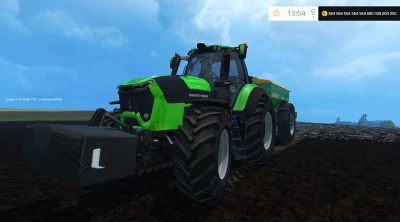 DEUTZ FAHR 9340 TTV 4WD NEW GERMAN TURNO V1.0