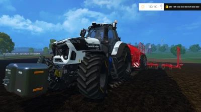 DEUTZ FAHR 9340 TTV AGROTRON 9340 TTV NEW WHITE TUNING V1.2