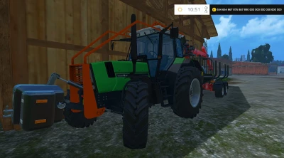 DEUTZ FAHR AGROSTAR 6.61 4WD OLD FOREST V1.0