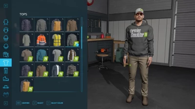 Farming Simulator 25 Clothing v1.0.0.0