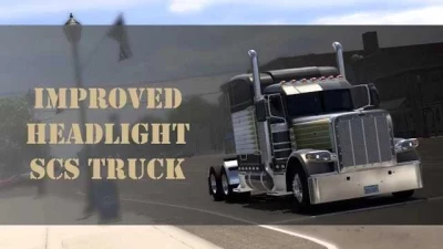 Improved Headlight for SCS Trucks 1.50