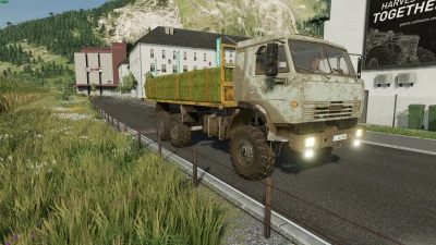 Kamaz 43118 Truck + Trailer v1.0.1.3