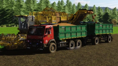 KamAZ-55102 Grain+Trailer v1.0.0.0