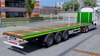 Kassbohrer Flatbed Trailer v1.50