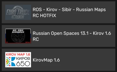 KIROV MAP 1.6 ETS2 free updated 1.50