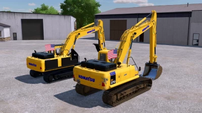 Komatsu 7 Excavator Pack v1.0.0.0