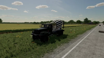 KRAZ 255B CONCRETE MIXER v2.0.0.0