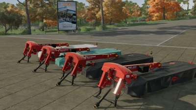 Kuhn / Kverneland mower pack v1.0.0.1