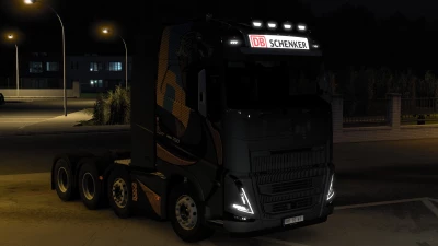 LIGHTBOX DB SCHENKER VOLVO FH 2022 SANAX 10 07 2024 v1.0 1.50