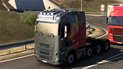 LIGHTBOX DB SCHENKER VOLVO FH 2022 SANAX 10 07 2024 v1.0 1.50