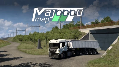 MajooouMap 1:1 map of Czechia v1.0