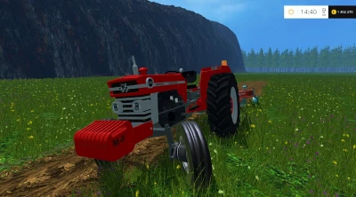 MASSEY FERGUSON 188 2WD NEW PERKINS RED GOOD V2.1