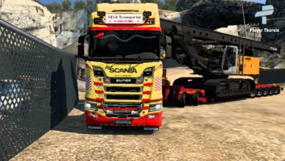 MEGA Transporter skin for Scania S by Player Thurein 1.50