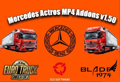 Mercedes Actros MP4 Addons  1.50