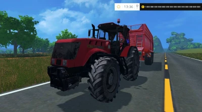 MTZ 3022 DC 4WD DOBRY CIĄGNIK CZERWONY V1.1