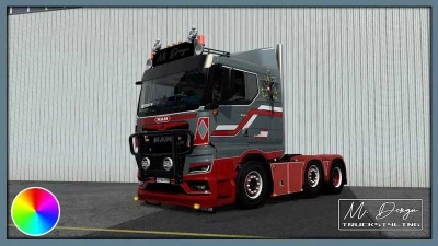 New edition skins MAN TGX v1.50