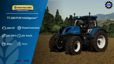 New Holland T7 LWB PLMi Fixed v1.0.0.0