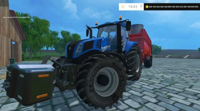 NEW HOLLAND T8.320 4WD NEW GOOD BLUE V1.0