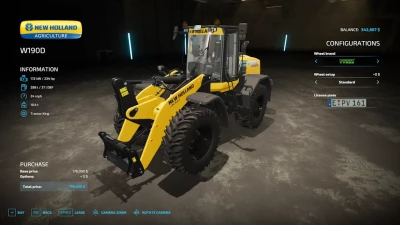 New Holland W190D 1.0.0.0