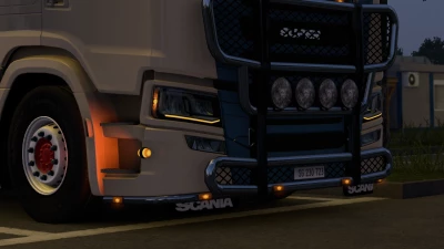 Orange DRL for Scania R/S 2016 by EbersdorfGaming v1.0