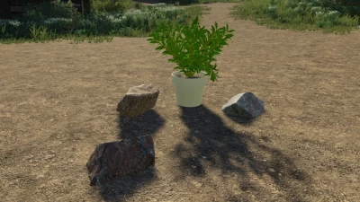 Placeable Flowerpots & Rocks v1.0.0.0