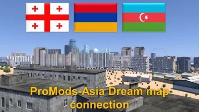 ProMods-Asia Dream map connection v0.8