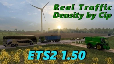 Real Traffic Density ETS2 v1.50.b