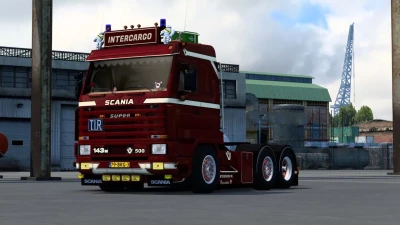 Scania 143M 500 V8 Intercargo v1.4