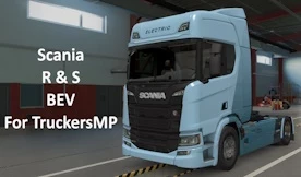 Scania R & S BEV For TruckersMP (Scania Tuning Pack Compatible) v1.0