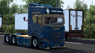 Scania R580s Harsha Customs v1.1