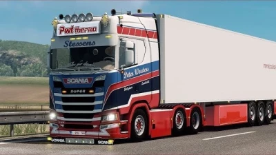 Scania S500 PWT Stessens + JP Vis Trailer v5.2