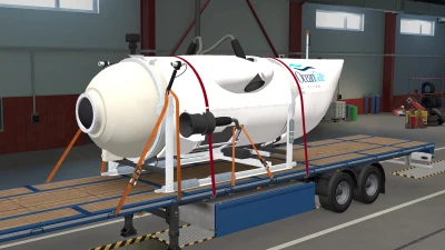 SUBMERSIBLE TITAN CARGO ETS2 UPDATED 1.50