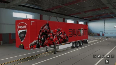 Trailer Skin Ducati Moto GP 1.50