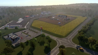 Trucker Treff near Winsen for Promods 2.70 v1.50