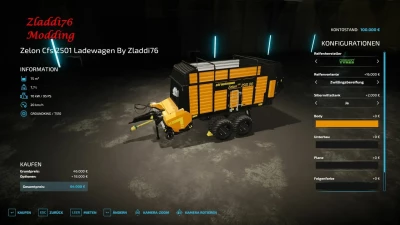 Zelon Cfs 2501 Ladewagen v1.0.0.0