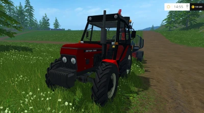 ZETOR 7045 4WD OLD RED CZECH V1.1