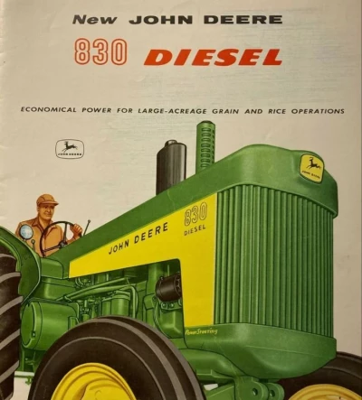 1955-1959 John Deere 80 820 830 Series Tractors V1.0.0