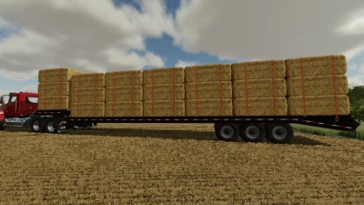 53' Dropdeck Trailer Autoload Bales v2.0.0.1