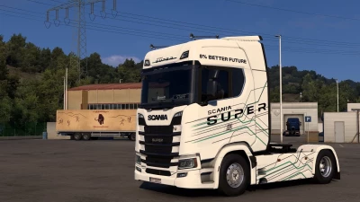 [Add-on] Scania R&S New Bumper, Front Fender, Interior v1.0