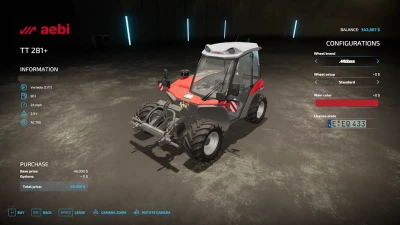 Aebi TT281 Rust Edition v1.1.0.0