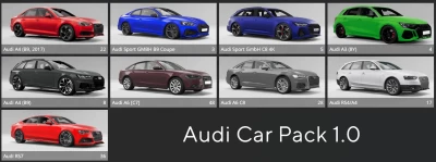 Audi Car Pack V1.0