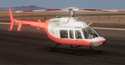 Bell 407 Hilal Ahmar HELICOPTER v1.0